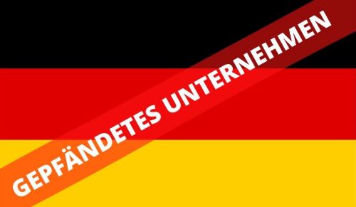 GEPFÄNDETES UNTERNEHMEN NED bamdiera tedesca