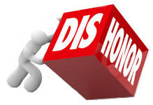 Notifica ed Evidenza di Disonore